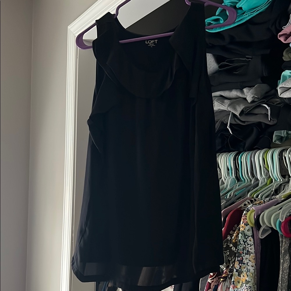 LOFT Black Women's Top